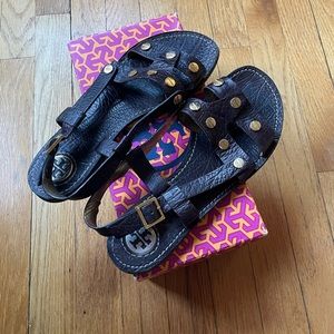 Tory Burch amandine cowhide sandals